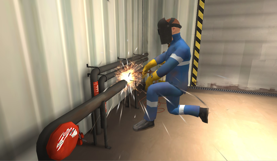 Fixing equipment in VR