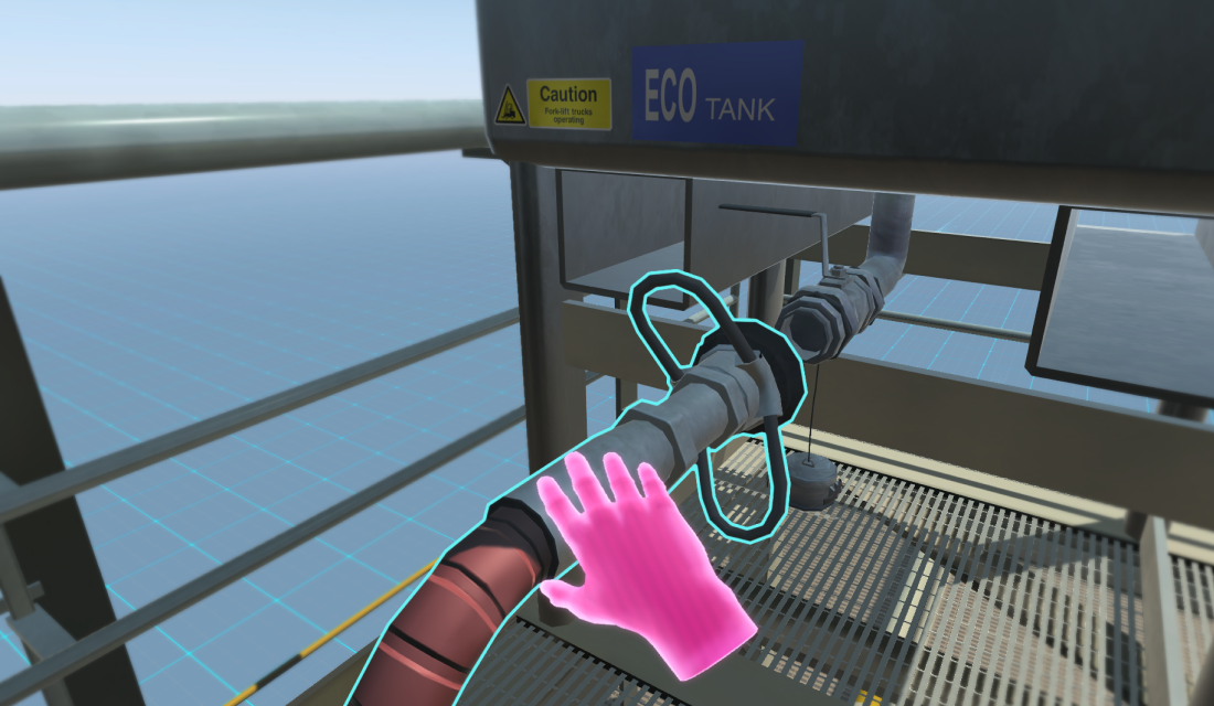 Optimizing energy processes in VR
