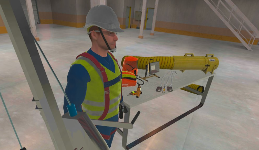health and safety training in vr